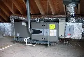 Attic A/C unit installation